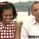 Illustration for article titled Ooh, FLOTUS Has A Thing For George Clooney